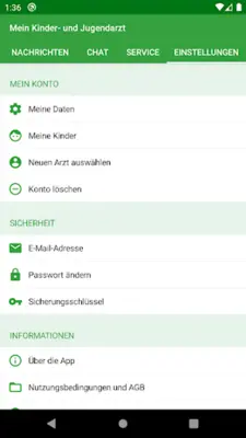 Meine pädiatrische Praxis android App screenshot 0